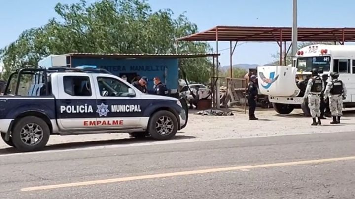 Violencia en Empalme: Sicarios ultiman a balazos a hombre frente a taller mecánico