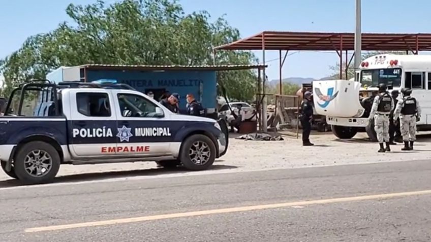 Violencia en Empalme: Sicarios ultiman a balazos a hombre frente a taller mecánico