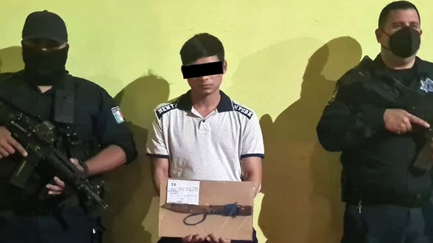 Cae Jesús Francisco en Ciudad Obregón, joven acusado de varios atracos a mano armada