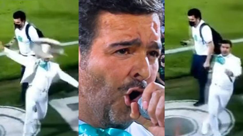 ¿Hizo berrinche? Tras destrozar el Himno, captan a Pablo Montero al aventar sombrero de charro
