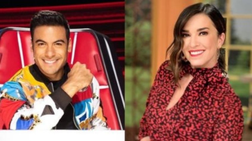 ¡Frente a Cynthia Rodríguez! Igual que Linet Puente, Laura G posa con Carlos Rivera en TV Azteca
