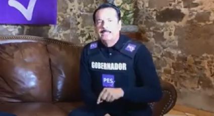 Candidato del PES a la gubernatura de Sinaloa aparece con chaleco antibalas
