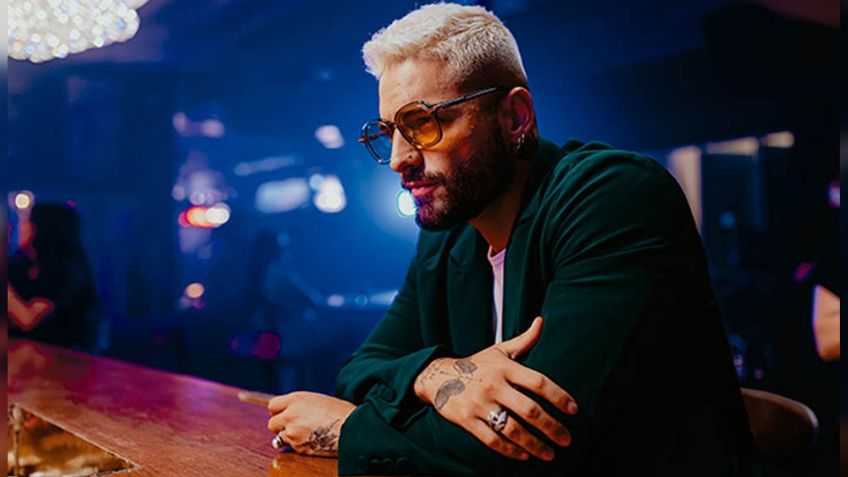 ¡Tremenda borrachera! A Maluma se le pasan las copas con la música de Vicente Fernández: VIDEO