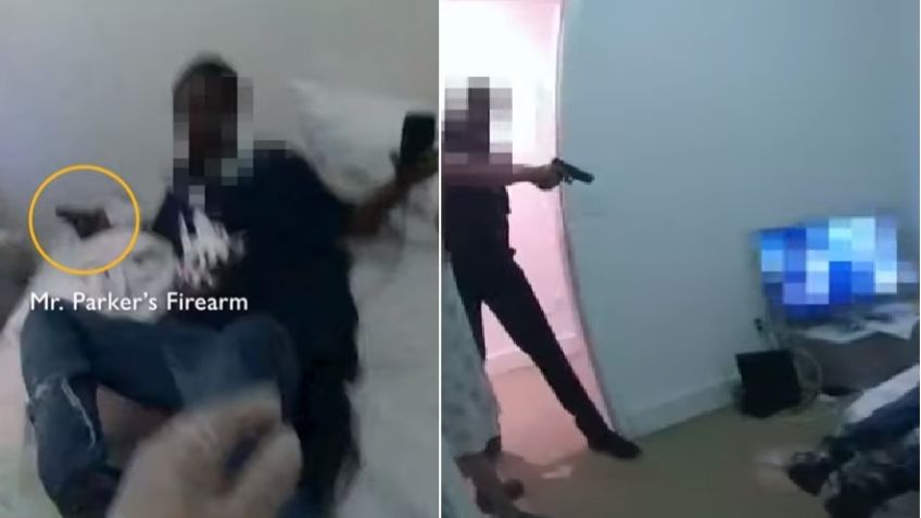 FUERTE VIDEO: Así fue el tiroteo entre policías y Terrance Parker; lo acribillaron y murió
