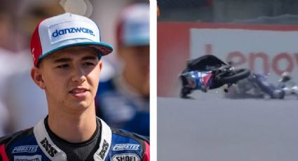 FUERTE VIDEO: Muere piloto Jason Dupasquier tras brutal accidente en GP de Italia; tenía 19 años