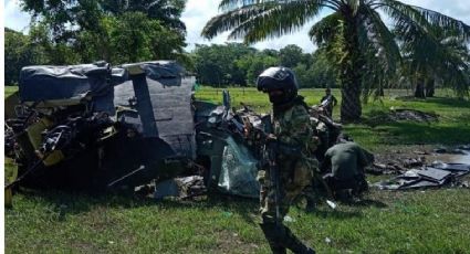 VIDEO: Se desploma helicóptero en Colombia; mueren 5 agentes de la Unidad de Antinarcóticos