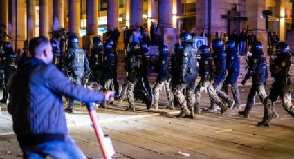 VIDEO: Protestas en Alemania por restricciones antiCovid-19 dejan 5 policías heridos