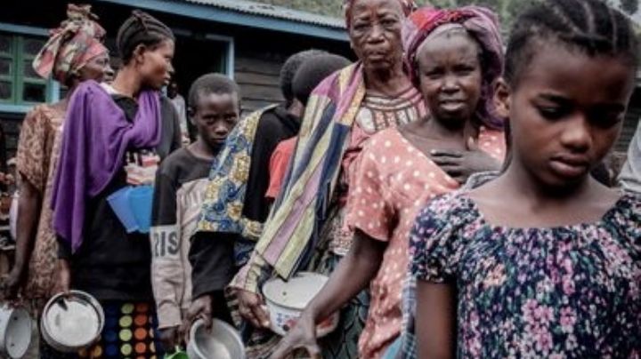 Advierten sobre un posible brote de cólera entre desplazados por erupción de volcán en el Congo