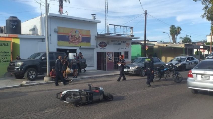 Trágico accidente: Motociclistas colisionan sobre la avenida Héroe de Nacozari