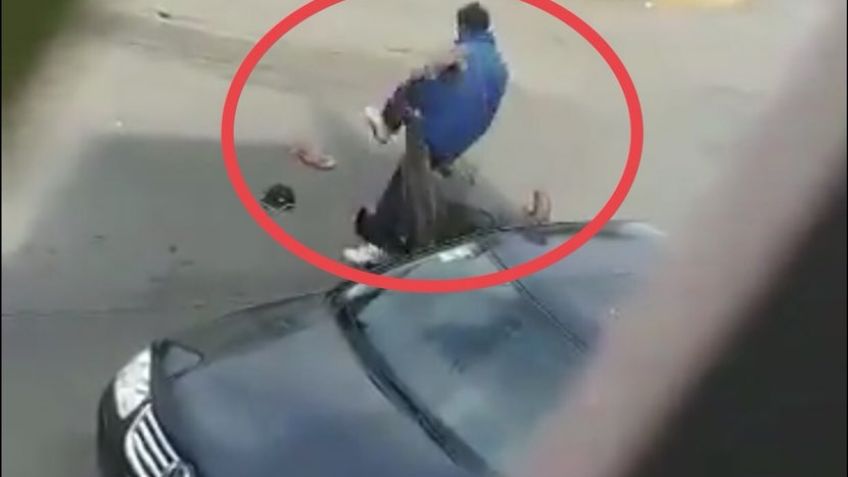 (FUERTE VIDEO) "Me vale ver...": 'El Tacho' apuñala a hombre y lo deja tirado en plena calle