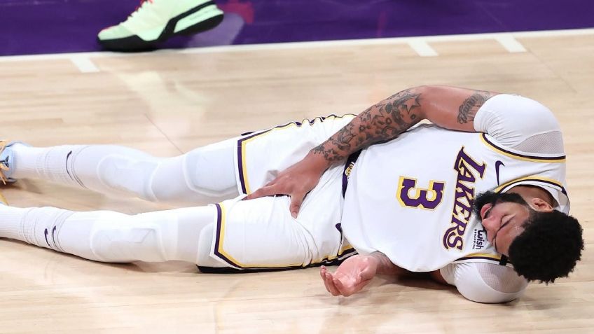 Alarma en Los Ángeles: Anthony Davis se perdería el quinto juego ante Phoenix
