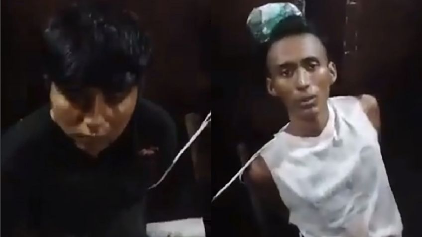 VIDEO: Pobladores detienen e interrogan a hombres que dispararon a candidato del RSP en Oaxaca