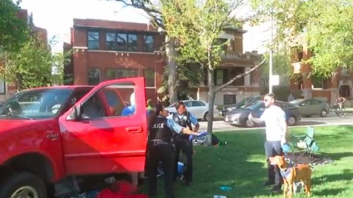 Agresivo sujeto intenta atropellar a un grupo de amigos que disfrutaban de un picnic