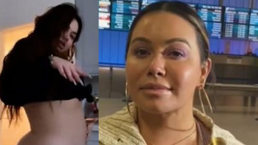 Chiquis Rivera presume que bajó de peso con agua y limón; cirujano filtra fotos en su consultorio