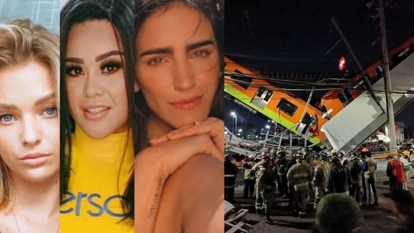 México de luto: Famosos de TV Azteca y Televisa se unen y lamentan colapso de Línea 12 del Metro