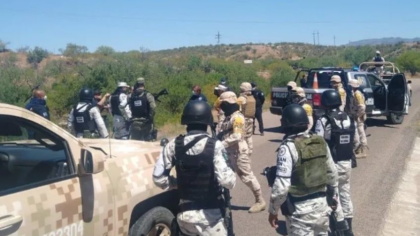 Terror en Sonora: Se enfrentan sicarios y autoridades en Opodepe; hay un policía herido