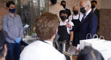 FOTOS: Al puro estilo mexicano, Joe Biden celebra el 5 de mayo en restaurante de tacos