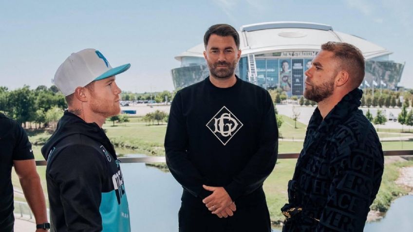 (VIDEO) 'Canelo': Así fue el tenso 'face to face' con Billy Joe Saunders