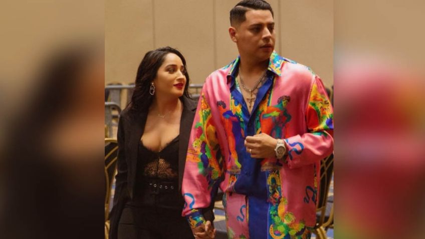 "Yo pago mis apuestas": Vocalista de Grupo Firme cumple el reto puesto por su esposa