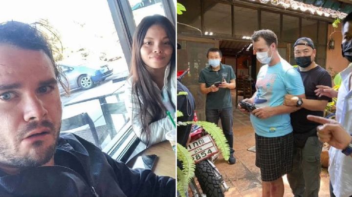 Fugitivo de EU es arrestado en Tailandia por el asesinato de su mujer embarazada