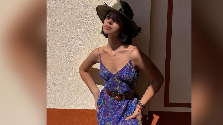 Ángela Aguilar paraliza Instagram al lucirse como un ángel en vestido blanco