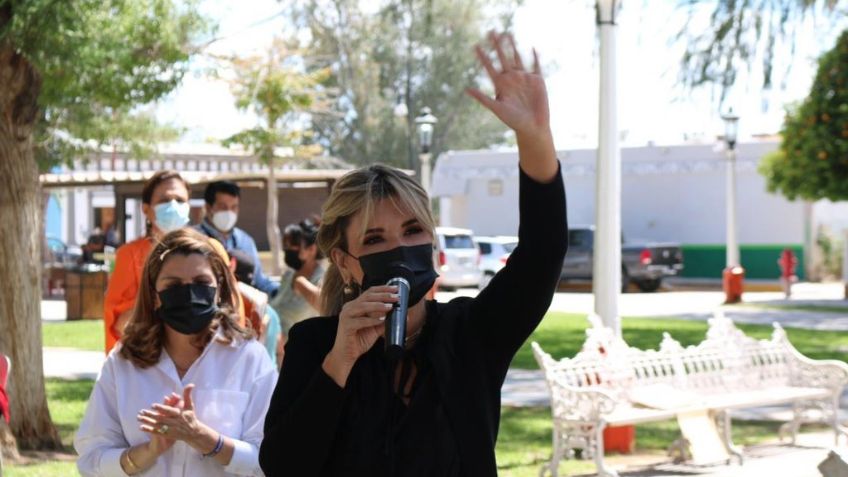 La gobernadora de Sonora se registró para recibir vacuna contra Covid-19