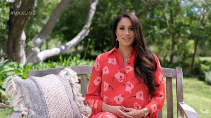 Tras escándalo de plagio, Meghan Markel apoya a las mujeres en el concierto 'Vax Live'