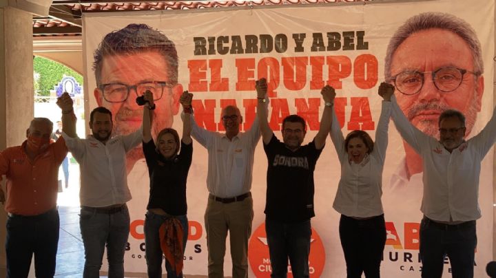 Dante Delgado se presenta ante jóvenes en Ciudad Obregón, en apoyo a Ricardo Bours y Abel Murrieta