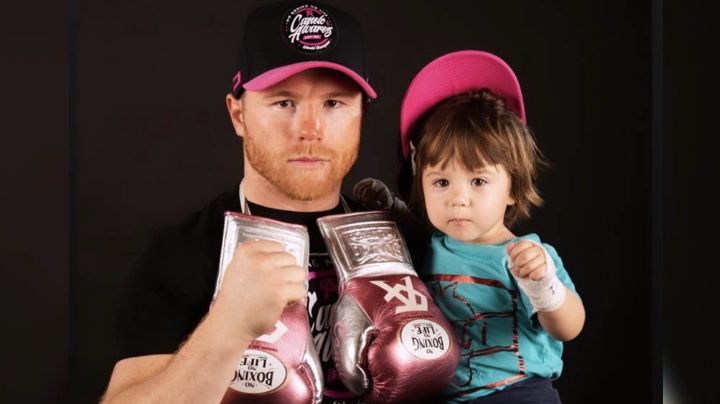 María Fernanda, la hija del 'Canelo' que se robó las miradas con su exclusivo atuendo