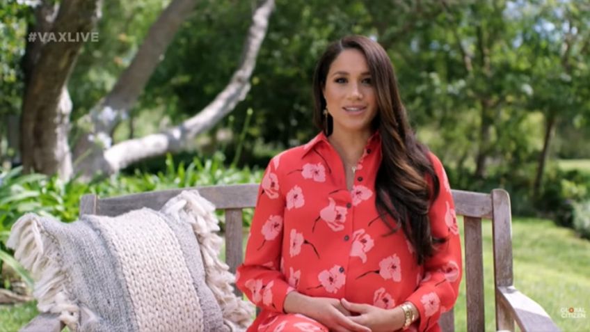 Tras escándalo de plagio, Meghan Markel apoya a las mujeres en el concierto 'Vax Live'