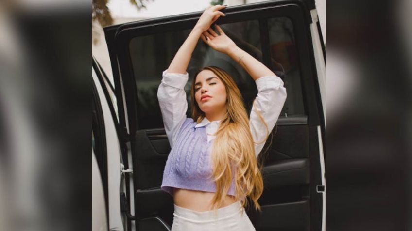 FOTOS: ¡Se va enojar JD Pantoja! Kimberly Loaiza casi enseña de más y cantante le coquetea