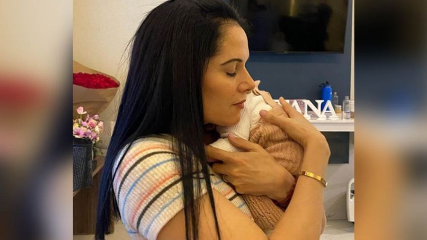 Exesposa de Alejandro Fernández disfruta el ser abuela de la primera nieta del 'Potrillo'