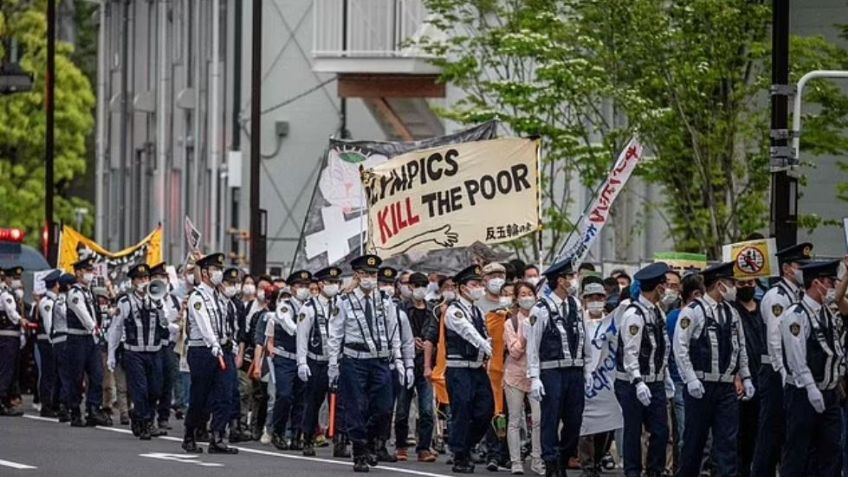 Covid-19: ¡Furia en Japón! Comienzan protestas masivas en contra de los Juegos Olímpicos