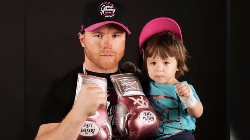 María Fernanda, la hija del 'Canelo' que se robó las miradas con su exclusivo atuendo