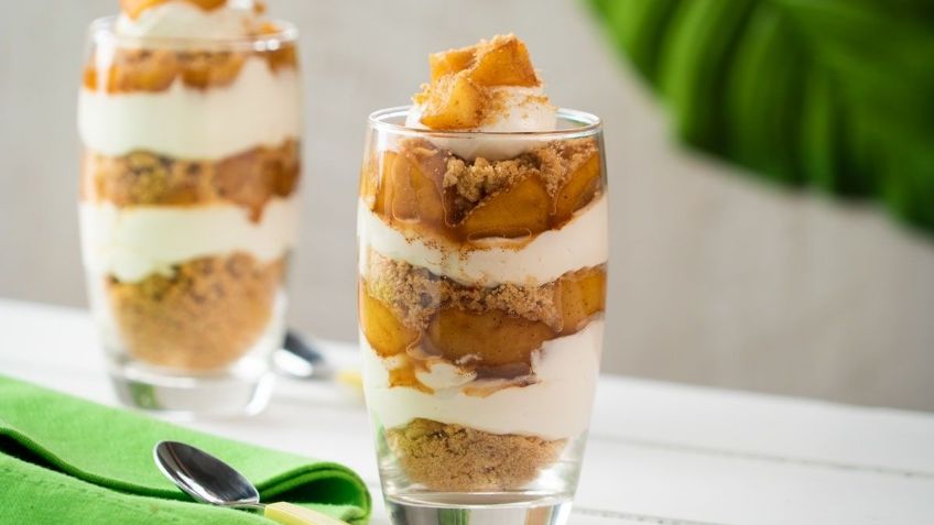 Consiente a tu mamá en este Día de las madres con un sabroso pay de manzana