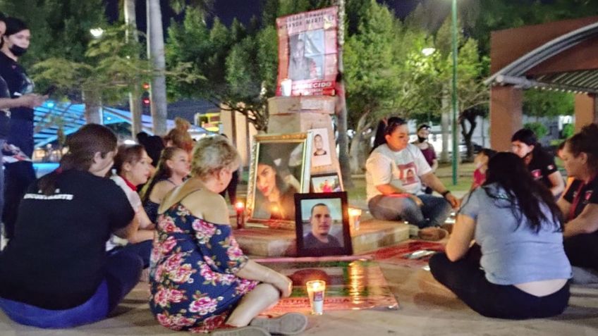 VIDEO: Rastreadoras de Ciudad Obregón velan a sus desaparecidos previo al Día de la Madres