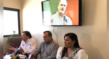 José 'Pepe' Celaya candidato PT a la alcaldía de Hermosillo, pide el voto para Ernesto Gándara