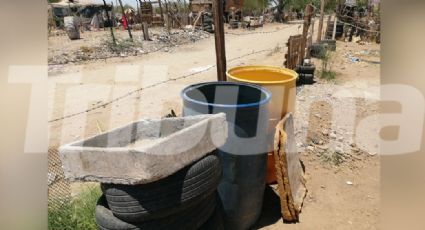 Habitantes de las invasiones enfrentan al calor con poca agua en Hermosillo