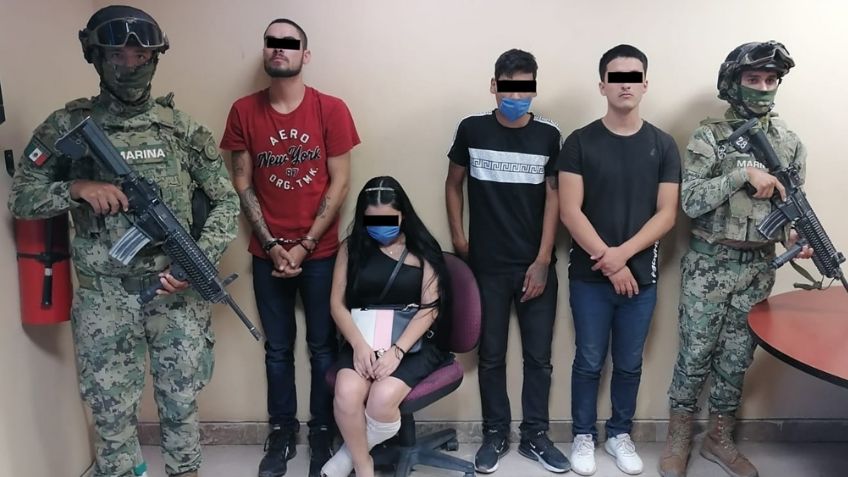 Aprehenden a cuatro jóvenes en posesión de marihuana al oriente de Ciudad Obregón