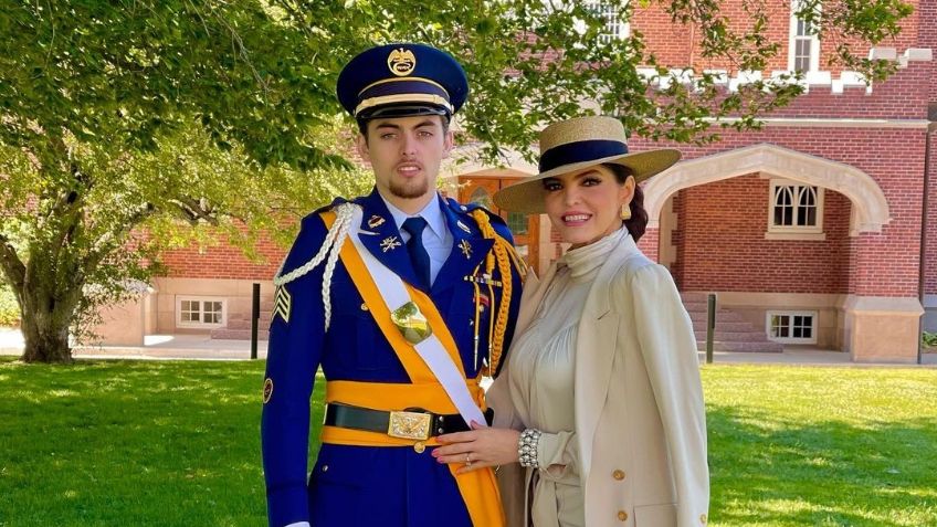 ¡Mamá orgullosa! Ana Bárbara aplaude el éxito de su primogénito; se graduó de la preparatoria