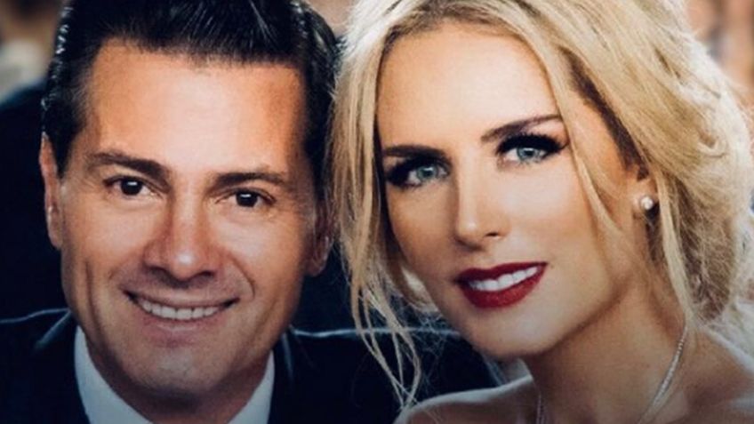 ¿Boda en secreto? Tania Ruiz, novia de Peña Nieto, aparece vestida de blanco en especial ceremonia