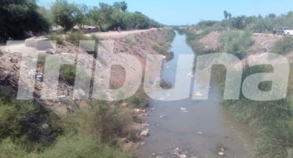Dren las Animas: Un cauce de aguas negras por la ciudad de Huatabampo, Sonora