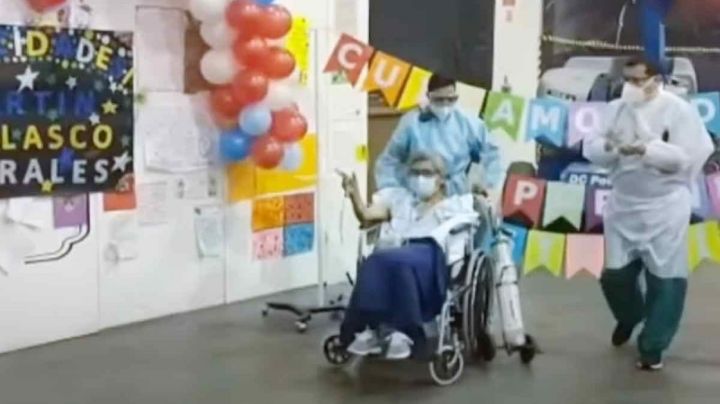 Él es Martín, el último paciente atendido en el centro Covid-19 Citibanamex; ¿acabó la pandemia?