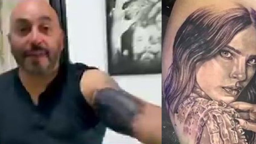 Lupillo Rivera se vuelve la burla en 'Sale el Sol' por cómo ocultó tatuaje de Belinda con "una mancha"