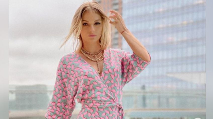 ¡Cuál embarazo! Irina Baeva presume abdomen de infarto con coqueto 'look' y paraliza Instagram