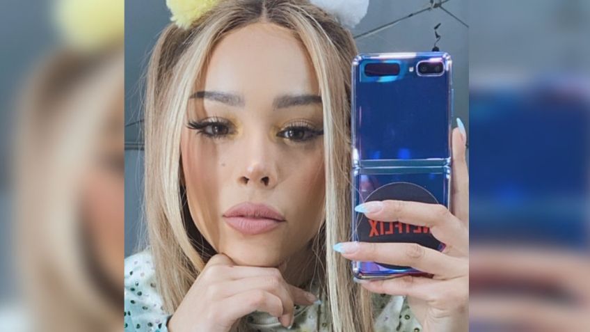 ¿Ángela Aguilar eres tú? Danna Paola se hace radical cambio de look y lo presume en FOTOS