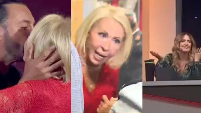 Laura Bozzo arma zafarrancho en Televisa: Sale furiosa de 'Hoy' tras besar a Latin Lover en la boca