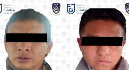 Detienen a 2 presuntos integrantes del CJNG por su participación en un secuestro en la CDMX