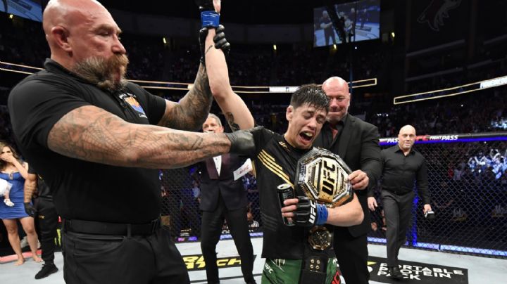 México tiene su primer campeón en UFC; Brandon Moreno le arrebata el título a Deiveson Figueiredo