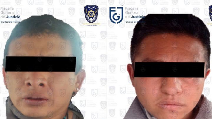 Detienen a 2 presuntos integrantes del CJNG por su participación en un secuestro en la CDMX